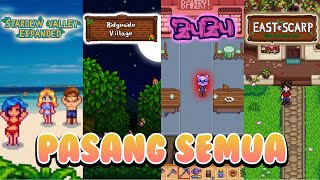 Pasang Semua Mod SV Expaned RidgeSide Village Zuzu City East Scarp  Stardew Valley AndroidPC [upl. by Karol]