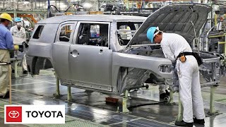 Toyota FJ Cruiser Production Japan Hamura Tokyo Hino [upl. by Frank521]