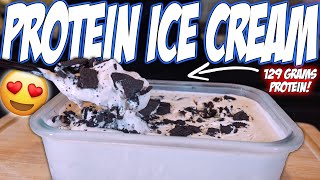 THIS PROTEIN ICE CREAM IS A GAME CHANGER  Low Calorie High Protein Recipe [upl. by Leandro368]