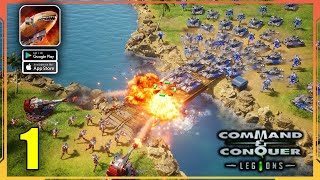 Command amp Conquer Legions Gameplay Walkthrough Part 1 Android iOS [upl. by Sutit]