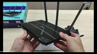 Archer A9 gigabitowy router bezprzewodowy MUMIMO AC1900  recenzja [upl. by Haon931]