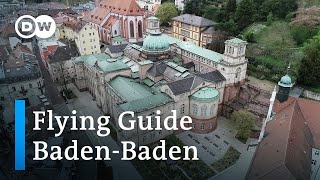 BadenBaden From Above  Top Things To See In BadenBaden  Germany By Drone [upl. by Weitman]