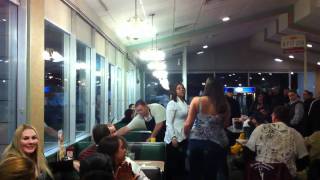 Dennys girl fight part 1 Chicopee MA [upl. by Blynn822]