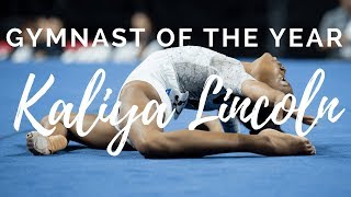 KALIYA LINCOLN GYMNAST OF THE YEAR [upl. by Churchill]