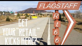 Exploring Flagstaff Arizona Route 66 old skool Retail gems [upl. by Lledualc557]