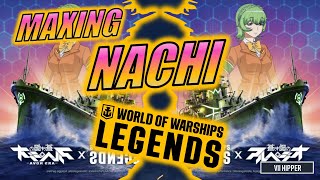 Maxing Arpeggio Nachi World of Warships Legends [upl. by Bab]