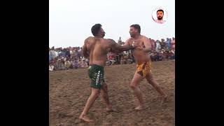 Farooq Muchan Wala Vs Haji Heera And Nisaar Bhatti Big Fight Open Kabaddi At Kotli Bota  Shorts [upl. by Ettevi673]