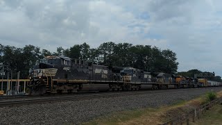 A Morning at the Cresson Railroad Park with NS 107172024 [upl. by Anyaled]