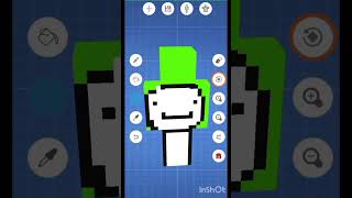 how to bring dream in Minecraft skin editor 3dyoutube minecraft dream [upl. by Lisbeth860]