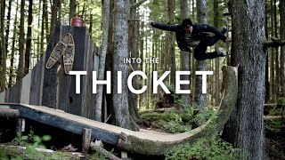 Into The Thicket  An ecologyst Skateboard Film  Secret halfpipe in the dense woods of Van Isle [upl. by Enieledam]