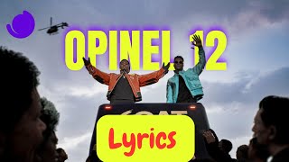 Ninho amp Niska  Opinel 12  LYRICS  sans instru 🚫 [upl. by Yrot526]