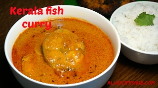 Kerala fish curry with coconut milk  kerala fish curry recipe  king fish curry [upl. by Ahtikal]