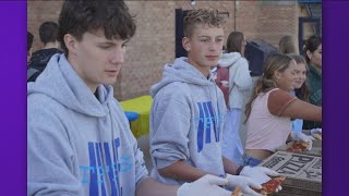 Twin Falls students make a difference by celebrating No One Eats Alone [upl. by Kohler306]