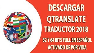 Qtranslate 2020 ✔ actualizado✔  el mejor traductor de idiomas completo para PC [upl. by Akerehs]