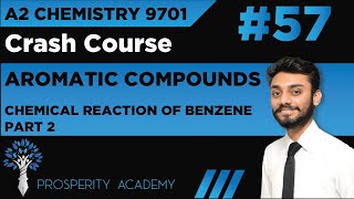 Chemical Reactions Of Benzene Part 2  Aromatic Compounds  9701 A2 Chemistry UrduHindi [upl. by Bakemeier]