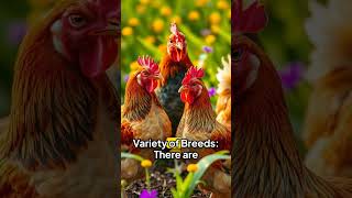 5 fascinating facts about chickens animals funfacts 5facts youdidntknow [upl. by Apple]