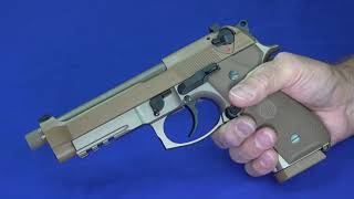 Beretta M9A3 9mm Review amp Range Footage [upl. by Ziwot]