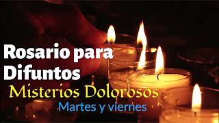 ✝️𝙍𝙊𝙎𝘼𝙍𝙄𝙊 𝙋𝘼𝙍𝘼 𝘿𝙄𝙁𝙐𝙉𝙏𝙊𝙎 Misterios Dolorosos Martes y viernes  📿Oraciones catolicas  Orar Unidos [upl. by Ahsaelat382]