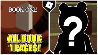 PIGGY BOOK 1 ALL PAGES LOCATIONS in CHAPTERS 112  How to get SECRET PIGGY SKINS ROBLOX [upl. by Noitsuj366]