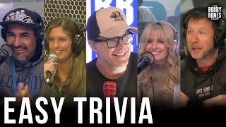 The Bobby Bones Show Competes in Super Easy Trivia [upl. by Engelhart177]