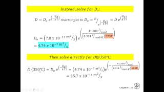 Diffusion  Coefficients and Non Steady State [upl. by Annuaerb788]