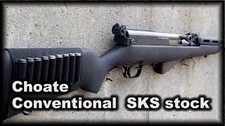 SKS Choate Conventional stock Review [upl. by Novyat991]