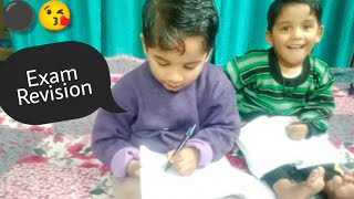 Exam RevisionMaths Exam ki Hogayi Tayarinurserybhattvlog [upl. by Ritch]