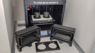 🔊АВТОМОБИЛЬНЫЙ САБВУФЕР НА ПРИНТЕРЕ FLYING BEAR GHOST5 ПЕЧАТАЕМ КОРПУС ДЛЯ САБА ПОД ДВА НЧ ДИНАМИКА🙉 [upl. by Wivinah]