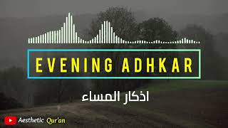 Evening Adhkar أذكار المساء  Aesthetic Quran [upl. by Nrol]