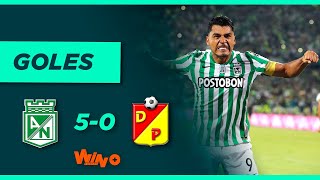 Atlético Nacional vs Deportivo Pereira 50  Copa BetPlay Dimayor 2021  Final  Ida [upl. by Noeht]