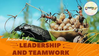 Teamwork and Leadership  Animated short clip  Creative 360  teamwork leadership motivation [upl. by Ecienaj]