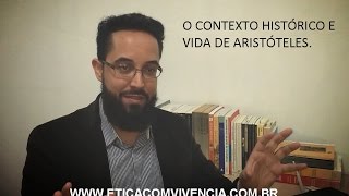 O Contexto histórico e vida de Aristóteles  Professor Juliano Marcel [upl. by Daahsar]