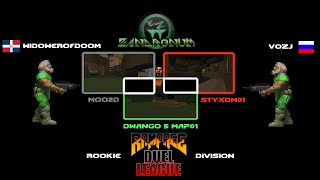 Rampage Duel League  Rookie Division  Round 1   WidowerofDoom vs VoZj [upl. by Auqinat272]