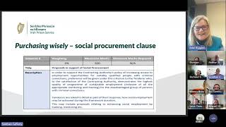 Sustainable Procurement Practices and the Irish Prison Service 2023  Edel Higgins [upl. by Nomelihp932]