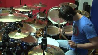 With Everything Live  Hillsong United Drum Cover [upl. by Nibor]