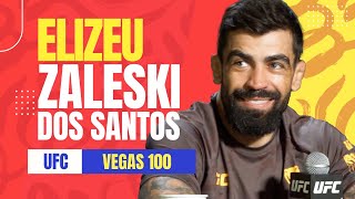 Elizeu Zaleski dos Santos makes plea for postfight bonus after travel issues opponent switch [upl. by Linis]