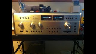 Accuphase E303 Integrated Amplifier Repair  Part 2 Power Amp [upl. by Naillil]