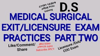 Medical Surgical Exam practice Part Two DestaSeid education medicalsurgical youtubevideo [upl. by Sims]