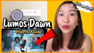 SULIT PROJECTOR YES MERON 💯 LUMOS DAWN Projector Review  GIVEAWAY 🤩 [upl. by Tisha862]