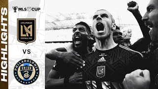 MLS CUP HIGHLIGHTS LAFC vs Philadelphia Union  November 5 2022 [upl. by Atews685]