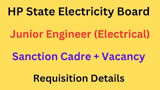 HPSEBL  Junior Engineer Electrical Vacancy Update  August 2024  Lets Study [upl. by Llekcir]