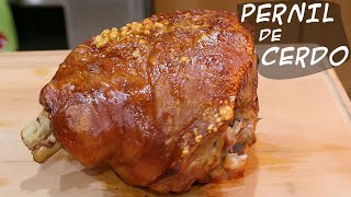 PERNIL DE CERDO AL HORNO CRUJIENTE Y JUGOSO PARA CENA DE NAVIDAD [upl. by Nus]