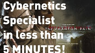 MGS5 TPP Cybernetics Specialist in less than 5 minutes  EASY AND QUICK [upl. by Appolonia647]