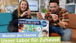 Chemie Experimente Zuhause  Galileo Chemiebaukasten von Clementoni✨ [upl. by Anhoj]