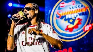 Snoop Dogg  Lucca Summer Festival 2015 [upl. by Neumark]