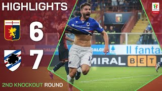 GENOASAMPDORIA 11 56 pens  HIGHLIGHTS  Coppa Italia Frecciarossa 202425 [upl. by Imaon]