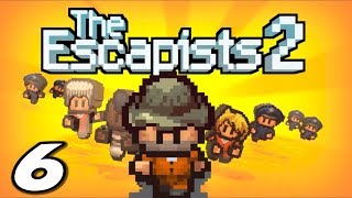 The Escapists 2  CAMERA CREW ESCAPE  Episode 6 Escapists 2 Gameplay Playthrough [upl. by Bridgid]