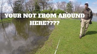 Guy Tries To Kick Me Out For Fishing In My Own Pond [upl. by Oine]