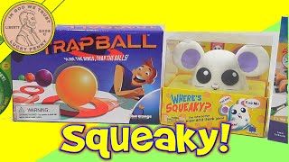 Blue Orange Trapball Whats That Sound Wheres Squeaky Loopy Hoopies NEW Games [upl. by Scammon]