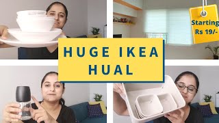 Extremely Useful amp HUGE IKEA Shopping Haul  IKEA BANGALORE  Starting Rs 19  IKEA Products 2021 [upl. by Llywellyn]